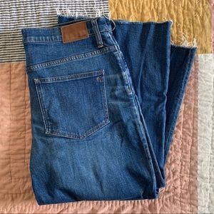 Wide Leg Crop Madewell Jeans